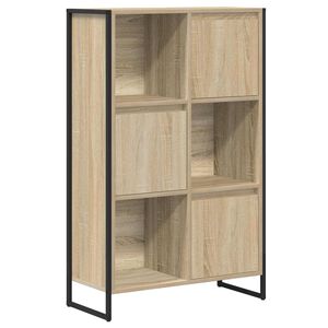vidaXL Armadio per Libri Sonoma 68 x 30 x 108.5 cm Legno multistrato