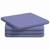 vidaXL Cuscini per Seduta 4 pcs Blu jeans 40 x 40 x 3 cm Tessuto