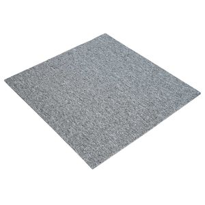 vidaXL Piastrella per Tappeto Grigio Chiaro 50 x 50 cm 4 pz