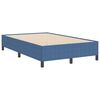 vidaXL Letto a molle Blu 120 x 190 cm Tessuto in Cords