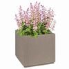 vidaXL Vaso da giardino Grigio 36 x 36 x 35 cm Polipropilene