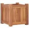 vidaXL Letto Rialzato 30x30x30 cm in Legno Massello di Teak