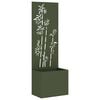 vidaXL Schermo per privacy in giardino Oliver verde 50 x 150 cm