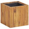 vidaXL Letto Rialzato da Giardino 24,5x24,5x25 cm Massello di Acacia