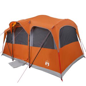 vidaXL Tenda Familiare Arancione e Arancione 435 x 255 x 216 cm