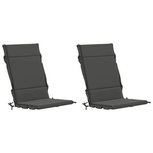 vidaXL Cuscini per Sedia Alta in 2 Pezzi GEMERT 2 pcs 100% Poliestere