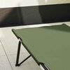 vidaXL Letto da campeggio pieghevole 2 pcs Verde 206 x 76 x 74 cm