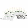 vidaXL Arco di Candele di Natale con 10 Candele LED 3 pcs Bianco