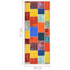 vidaXL Tappeto Corsia Multicolore 80x200 cm
