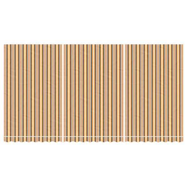 vidaXL Tessuto di Ricambio per Tenda Strisce Multicolore 6x3 m