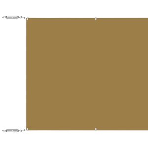 vidaXL Paravento Verticale Beige 60x1200 cm in Tessuto Oxford