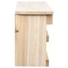vidaXL Casetta per Passeri con 5 Camere 68x15x21 cm Legno di Abete