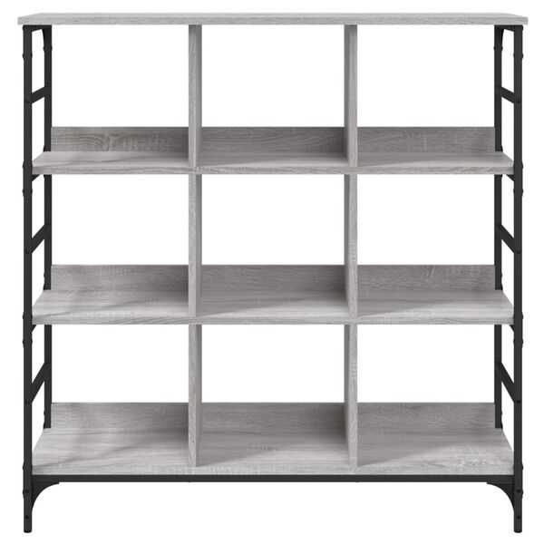 vidaXL Credenza Grigio Sonoma 102x32x103,5 cm in Legno Multistrato