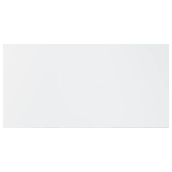 vidaXL Ripiani per Libreria 4 pz Bianco Lucido 80x40x1,5cm Multistrato