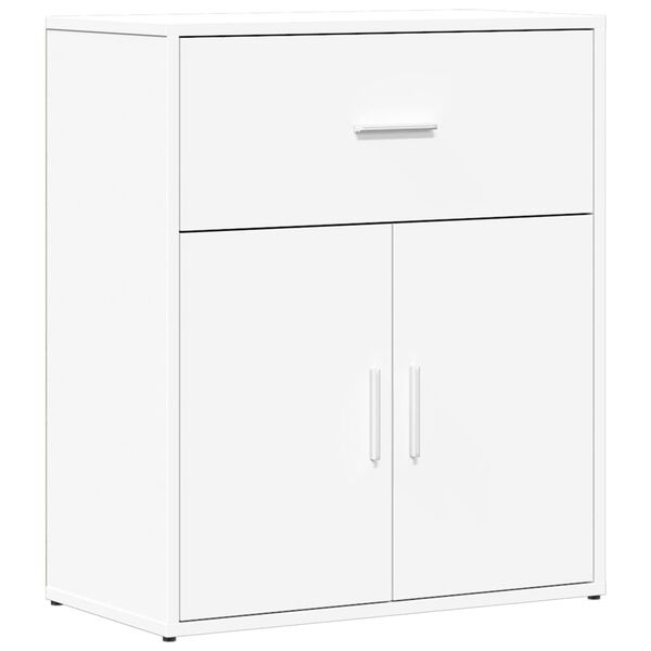 vidaXL Credenza Bianco 60x31x70 cm in Legno Multistrato