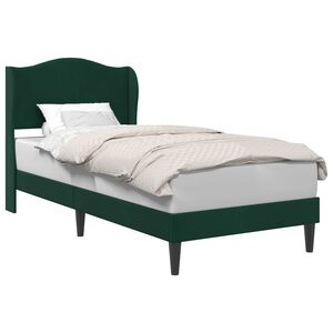 vidaXL Struttura del letto Verde Scuro 80 x 200 cm Velluto