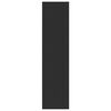 vidaXL Armadio Nero 100x50x200 cm in Legno tecnico