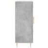 vidaXL Credenza Grigio Cemento 69,5x34x90 cm in Legno Multistrato