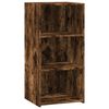 vidaXL Credenza Rovere Fumo 45x41x93 cm in Legno Multistrato