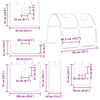 vidaXL Letto a Soppalco con Tunnel Bambini Rosa 80x200cm Massello Pino