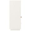 vidaXL Credenza Bianca 67x40x108,5 cm in Legno Massello di Pino