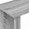 vidaXL Tavolino Grigio Sonoma 35 x 25 x 50 cm Legno multistrato