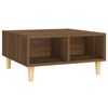 vidaXL Tavolino da Salotto Rovere Marrone 60x60x30 cm in Truciolato