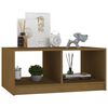 vidaXL Tavolino da Salotto ambra 75x50x33,5 cm Legno Massello di Pino