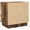 vidaXL Armadio da Notte con cassetto Rovere fum&eacute; 50 x 34,5 x 50 cm.