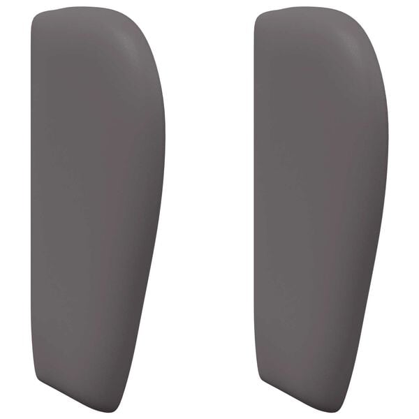 vidaXL Orecchia della Testata Grigio Sfumato 40 x 23 x 6 cm PVC