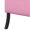 vidaXL Divano alto 101cm Rosa Tessuto