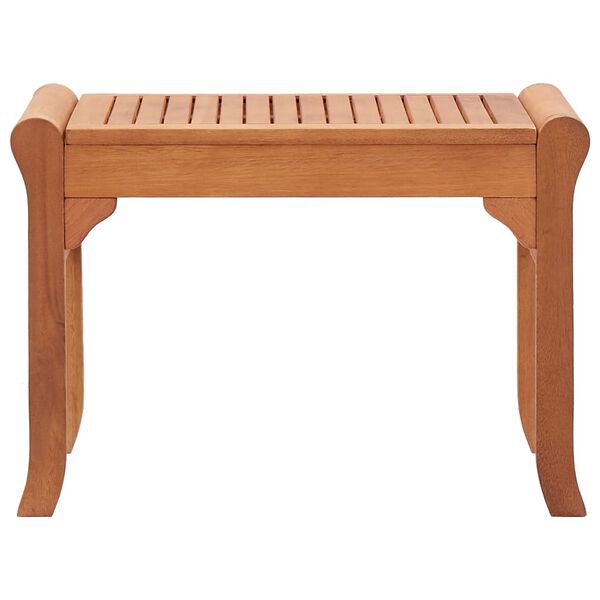 vidaXL Panca da Giardino 64 cm in Legno Massello di Eucalipto