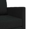 vidaXL Divano letto Nero 74 x 77 x 81 cm Tessuto