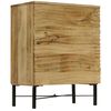 vidaXL Credenza in Legno Massello di Mango 60x35x75 cm