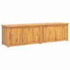 vidaXL Cassa da Giardino 200x50x55 cm in Legno Massello di Teak