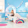 Worlds Apart Letto per Bambini con Cassetto Tema Unicorno 142x77x128cm