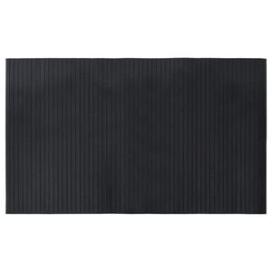 vidaXL Tappeto Rettangolare Nero 60x100 cm in Bamb&ugrave;