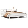 vidaXL Letto senza Materasso Bianco 180x200 cm Legno Massello di Pino