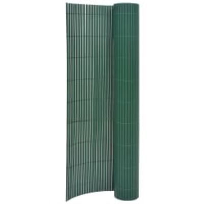 vidaXL Recinzione da Giardino a Doppio Lato 110x300 cm Verde