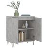 vidaXL Credenza Grigio Cemento 60x35x70 cm in Legno Multistrato