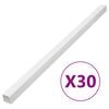 vidaXL Canalina per Cavi 40x25 mm 30 m in PVC