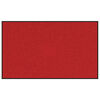 vidaXL Tappetino Altro Rosso e Nero 90 x 150 cm Polipropilene e vinile