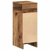 vidaXL Comodini 2 pz con Cassetto Legno Antico 25x31x66 cm
