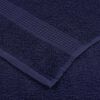 vidaXL Asciugamani da bagno FROGN 10 pz Blu navy 30x30 cm 360 g/m&sup2;