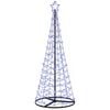 vidaXL Albero di Natale LED a spirale con base EKENAS 180 cm 220 LED
