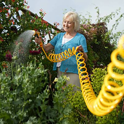 Hozelock tubo a spirale per l'irrigazione del giardino da 15 m