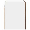vidaXL Armadio pensile Rovere fum&eacute; 40 x 31 x 40 cm Legno multistrato