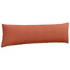 vidaXL Cuscini da Divano 2 pcs Rosso Arancio 145 x 40 cm