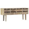 vidaXL Credenza 140x30x60 cm in Legno Massello di Mango