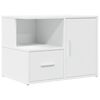 vidaXL Mobile Angolare Bianco 160x40x45 cm in Truciolato